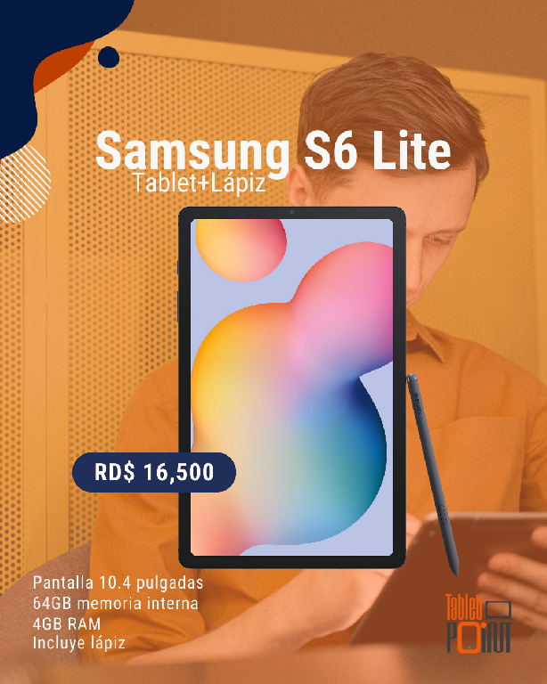 Tablet Samsung Tab S6 Lite - 64GB 4GB RAM Foto 7221189-1.jpg