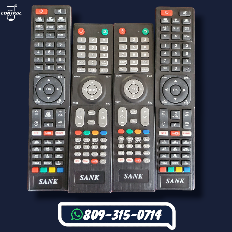 Controles SANKEY Y LIVIN PARA SMART TV  Foto 7225127-1.jpg