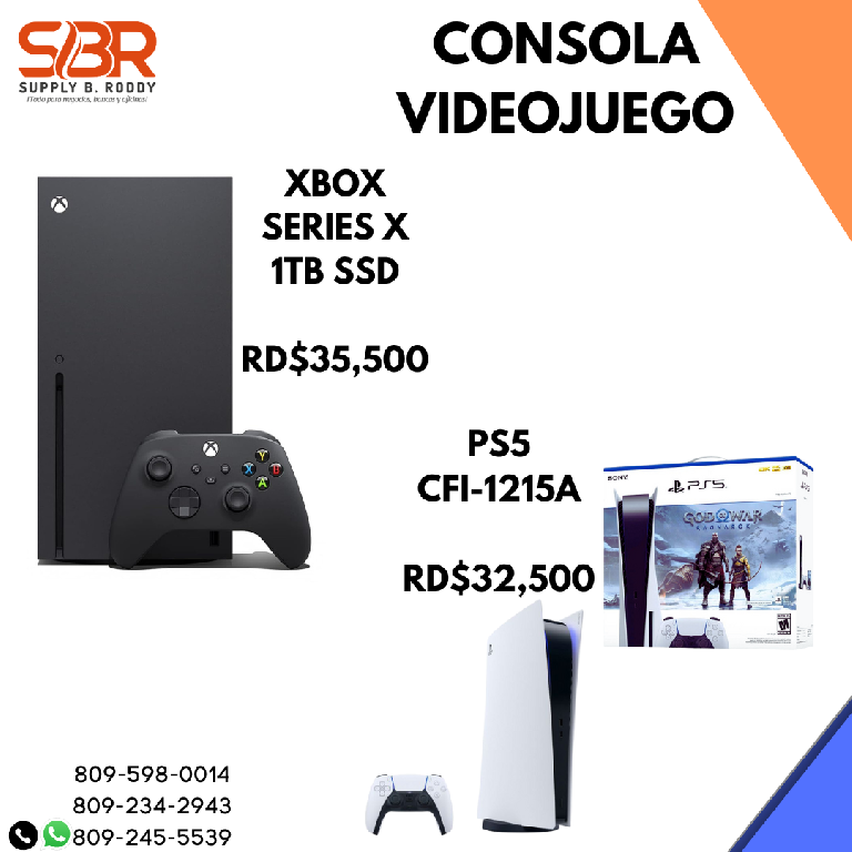 CONSOLA XBOX Y PS5 Foto 7225434-1.jpg