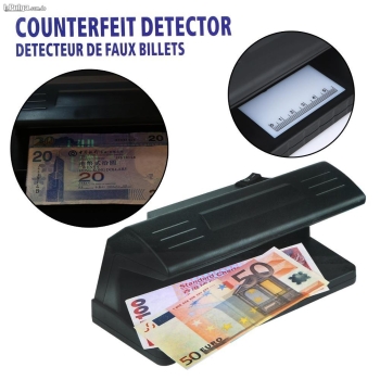Detector de billetes falsos maquina detector dinero falso