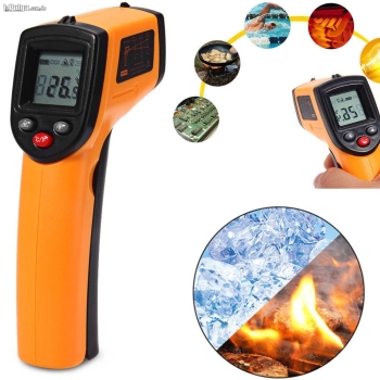 Termometro laser medidor de temperatura sin contacto facil de usar