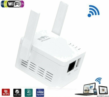 Repetidor wifi doble antena / puerto usb y de red / amplificador wifi