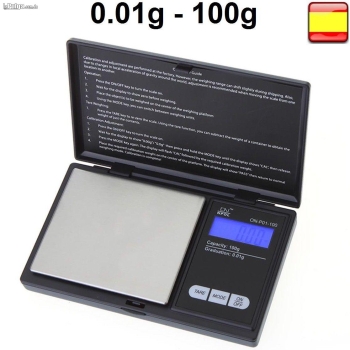 Peso bascula de precisión balanza digital 001 - 100g