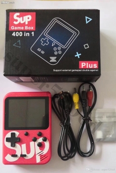 Sup game box consola de 400 juegos. game box handheld