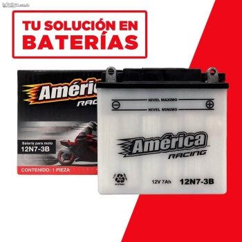 Bateria para motor america racing mod 12n7-3b 12v 7ah moto motorista