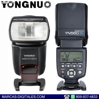 Yongnuo yn-560 iv flash speedlite para camaras dslr y mirrorless