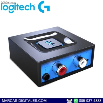 Logitech recibidor de audio bluetooth conexion rca y mini jack