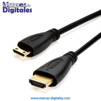 Cable hdmi a mini hdmi de 10 pies para dispositivos de alta definicion
