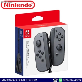 Nintendo switch set de controles l/r joy-con gris