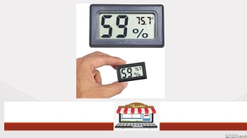 higrometro digital medidor interior termómetro lcd