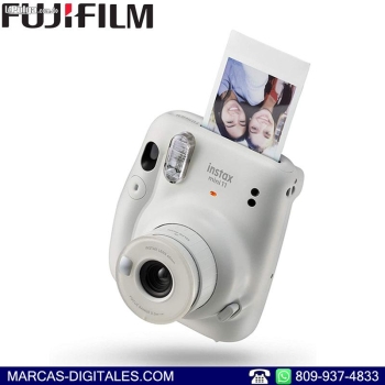 Fujifilm instax mini 11 color blanco camara y 10 fotos instantaneas