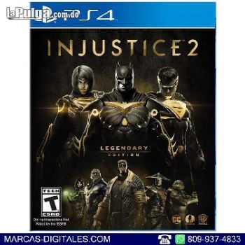 Injustice 2 legendary edition juego para playstation 4 ps4