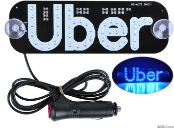 Luz led de uber