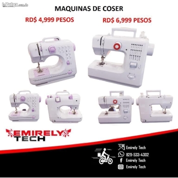 Mini máquinas de coser multifuncionales mini maquina de coser