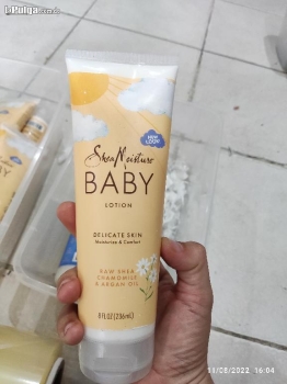 Shea moisture baby crema reparadora hidratante importada