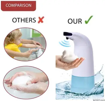 Dispensador automatico de jabon gel o alcohol