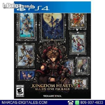 Kingdom hearts all in one package juego para playstation 4 ps4 ps5