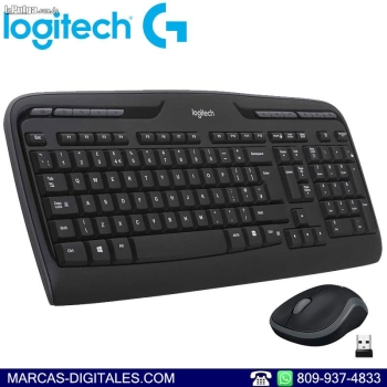Logitech mk320 combo teclado y mouse inalambrico