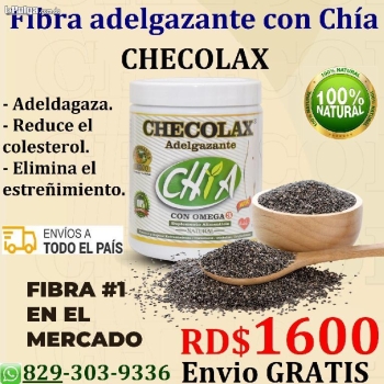 Checolax fibra para adelgazar quemador de grasa eliminador de estreimi