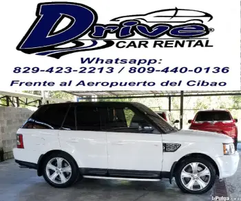 En alquiler toyota highlander 2016  drive rent a car santiago rep. dom