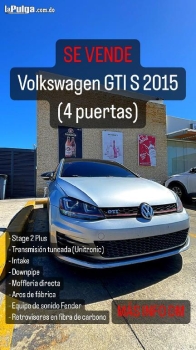 Volkswagen golf vi 2015 gas/gasolina
