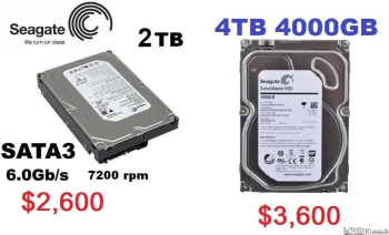Disco duro marcas premium para pc y dvr 2tb 2600 4tb 3600