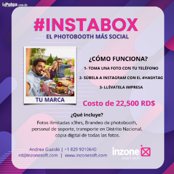 Photobooth. imprime fotos de instagram