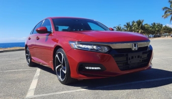 Honda accord rojo 2019 importado como nuevo