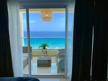 Apartamento en juan dolio con 2 habs piscina vista al mar