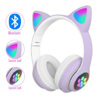 Audífonos orejas de gatos