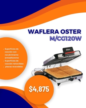 Waflera oster m/cg120w