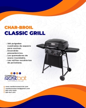Barbecue char-boil classic grill