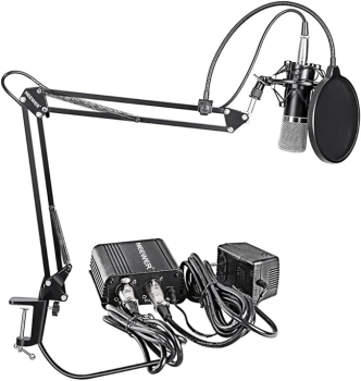 Neewer micrófono de condensador y equipo de suministro de a