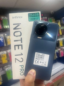 Infinix note 12 pro 265gb13gb de ram