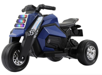 Motocicleta eléctrica para niños de tres ruedas recargable