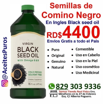 Venta de aceite de comino negro original puro importado gran