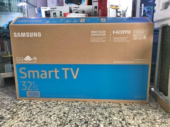 Televisor samsung smart tv de 32 pulgadas.