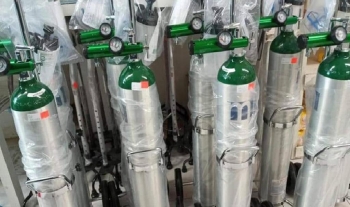 Tanques de oxigeno para pacientes