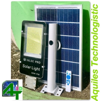 Lampara led solar 300 watts en oferta