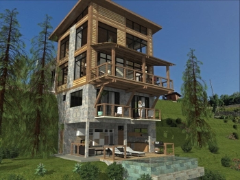 Villa en construcción en venta en jarabacoa