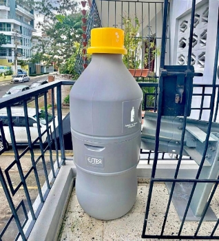 Zafacon eco botella para reciclar