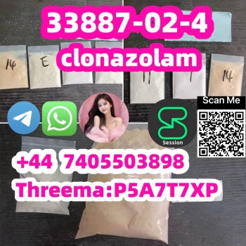 Clonazolam 33887-02-4 whatsapp/telegram44 7405503898