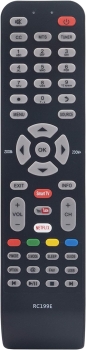 Rc199e - control remoto reemplazado para tcl hd smart tv