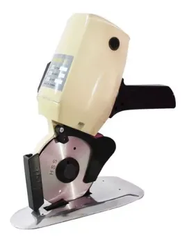 Maquina cortadora de tela circular tijera electrica marca unique 125mm