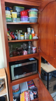 Organizador de cocina en madera