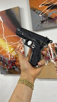 Pistola arma feg de la browning 9mm traspaso incluido kit new