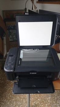 Printer scanner mutifuncional canon mg3220 negro usado