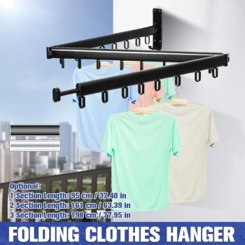 Gancho de percha flexible - clothes hanger 3 brazos gl-145