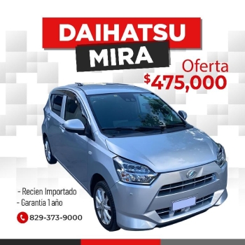 Daihatsu mira 2018 - oferta del mes