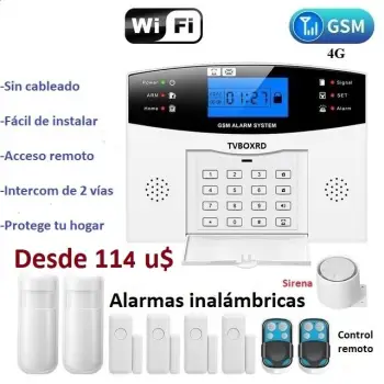 Alarmas inteligentes para tu casa o negocio sin usar cables